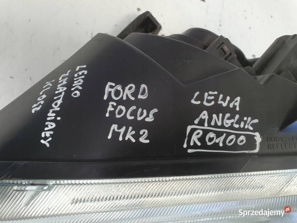 LAMPA LEWA Ford Focus mk2 0206 PRZEDNIA lewy Rudka