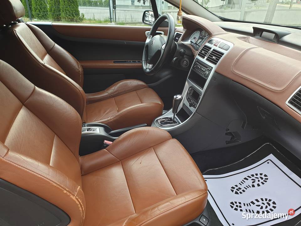 Peugeot 307 CC 20 Benzyna 2003r Klima Cabrio 1997cm3 wielkopolskie Poznań