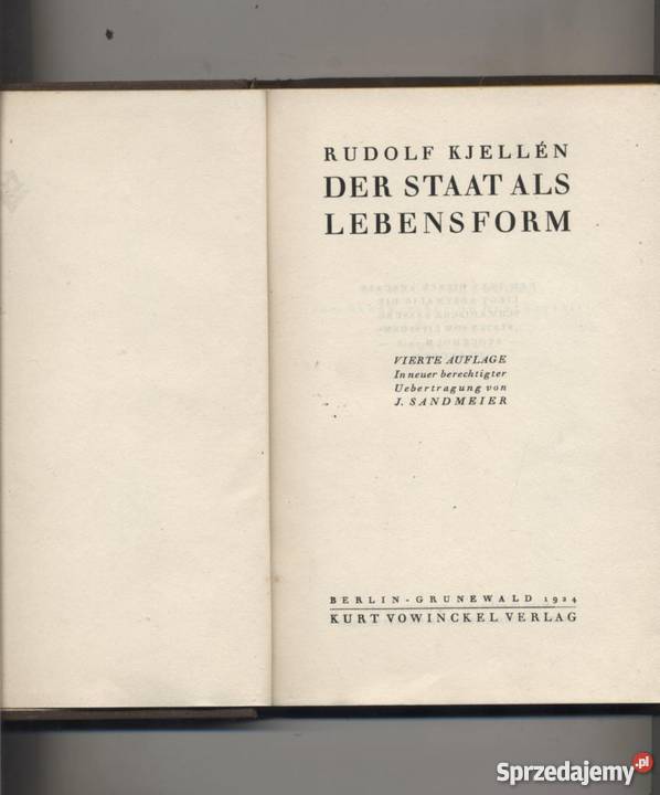 Der Staat als Lebensform Szczecin