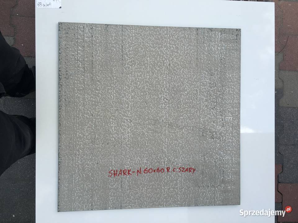 Gres płytka podłogowa sharkn szary 25529 60x60 Reguły