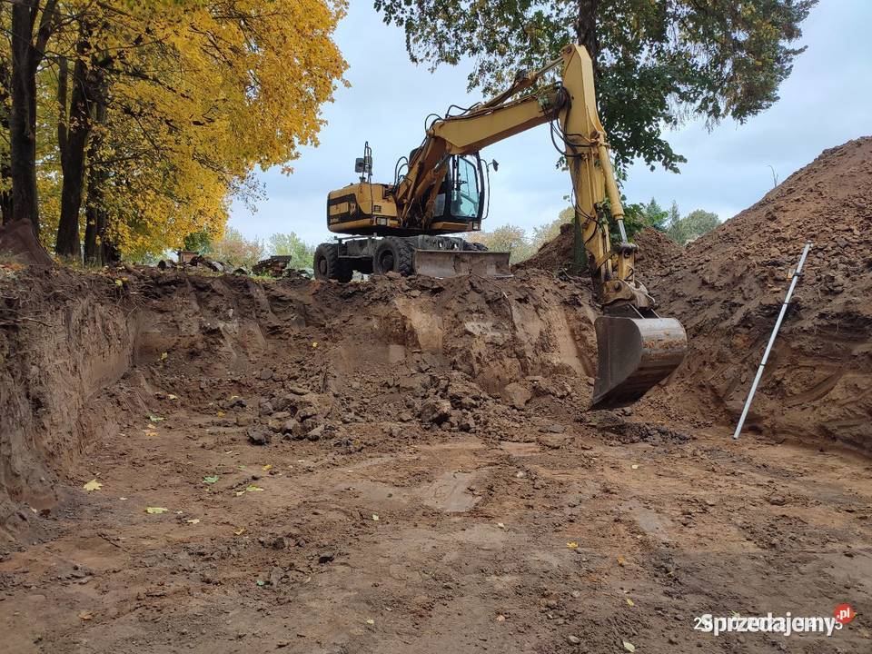 Koparka kołowa JCB js 130 w cat case komatsu Dodatkowy osprzęt Koparki