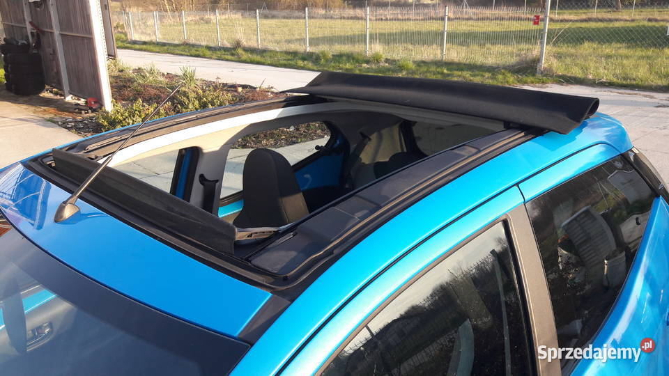 Toyota aygo automat rozsuwany materiałowy dach Ustka
