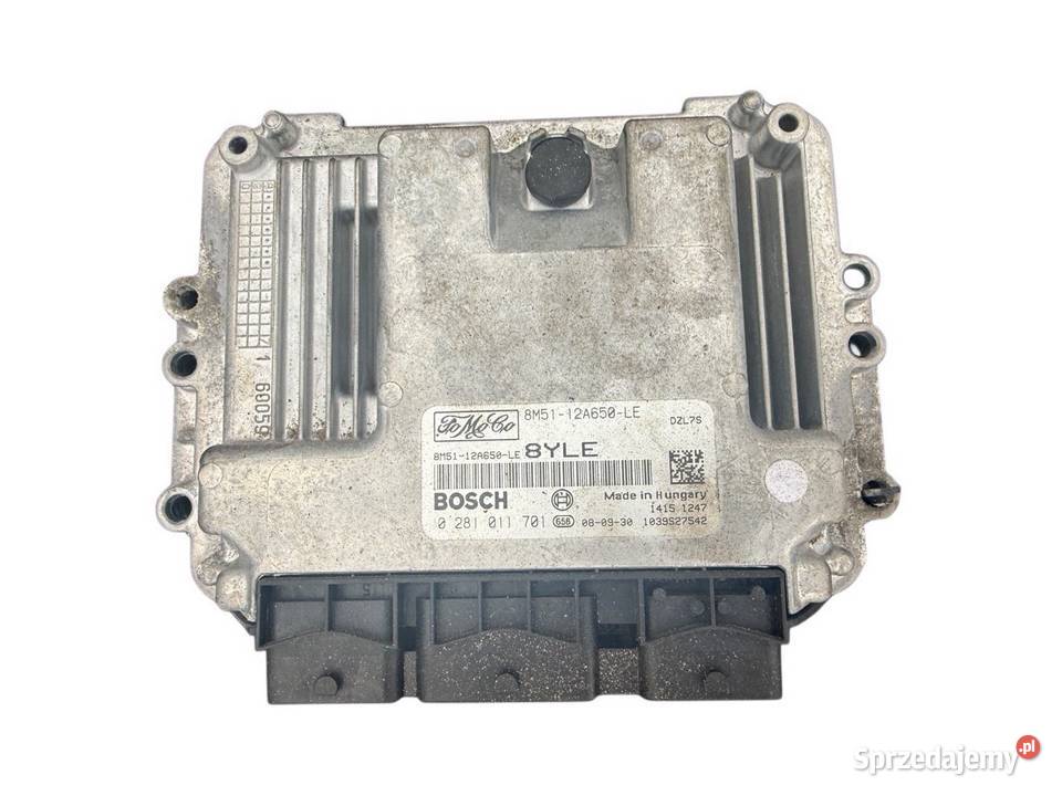 Sterownik silnika ECU 0281 011 701 Ford Focus Ostrów Wielkopolski