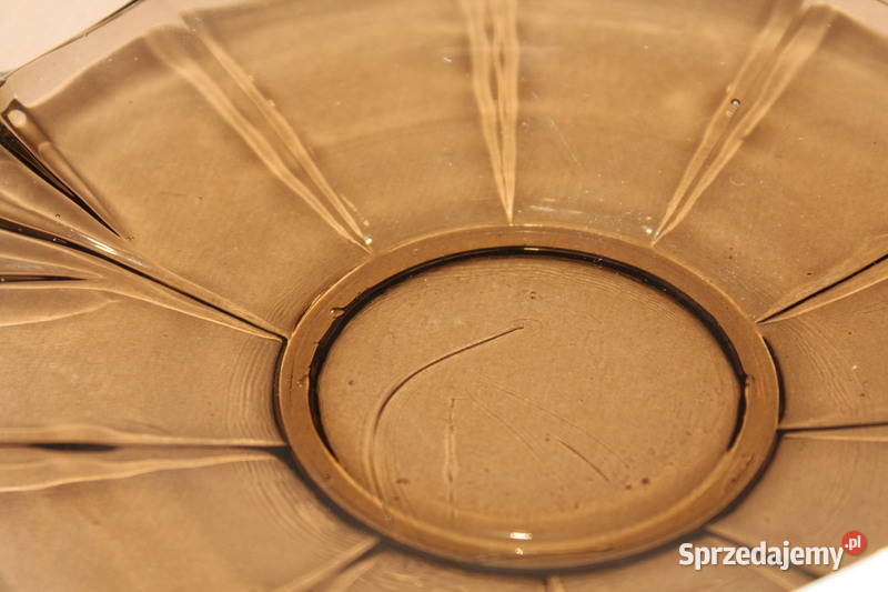 Dwie szklane patery 768 FiaF Szczecin