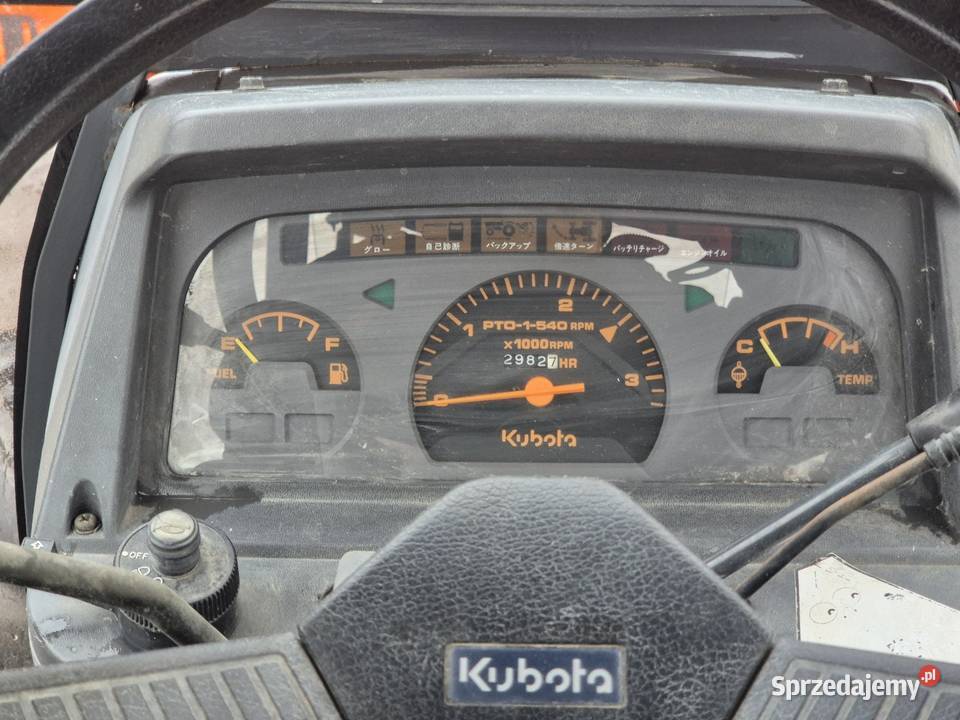 Traktorek traktor KUBOTA GL240D 24 44 Rewers mechaniczny dolnośląskie Małuszyn