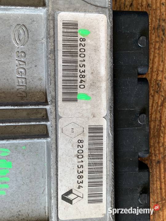 Komputer Renault 8200153840 Układ elektryczny Margonin sprzedam