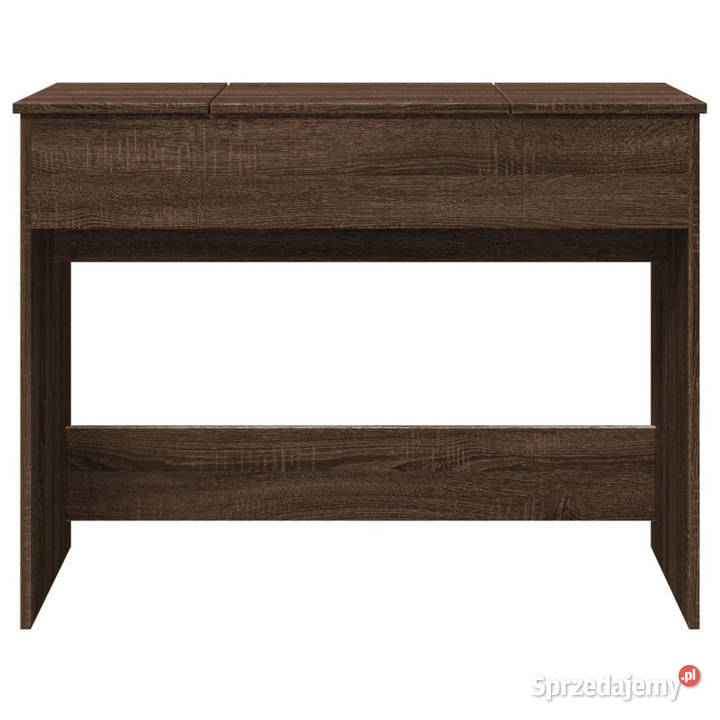 Toaletka z lustrem brązowy dąb 100x45x76 Warszawa