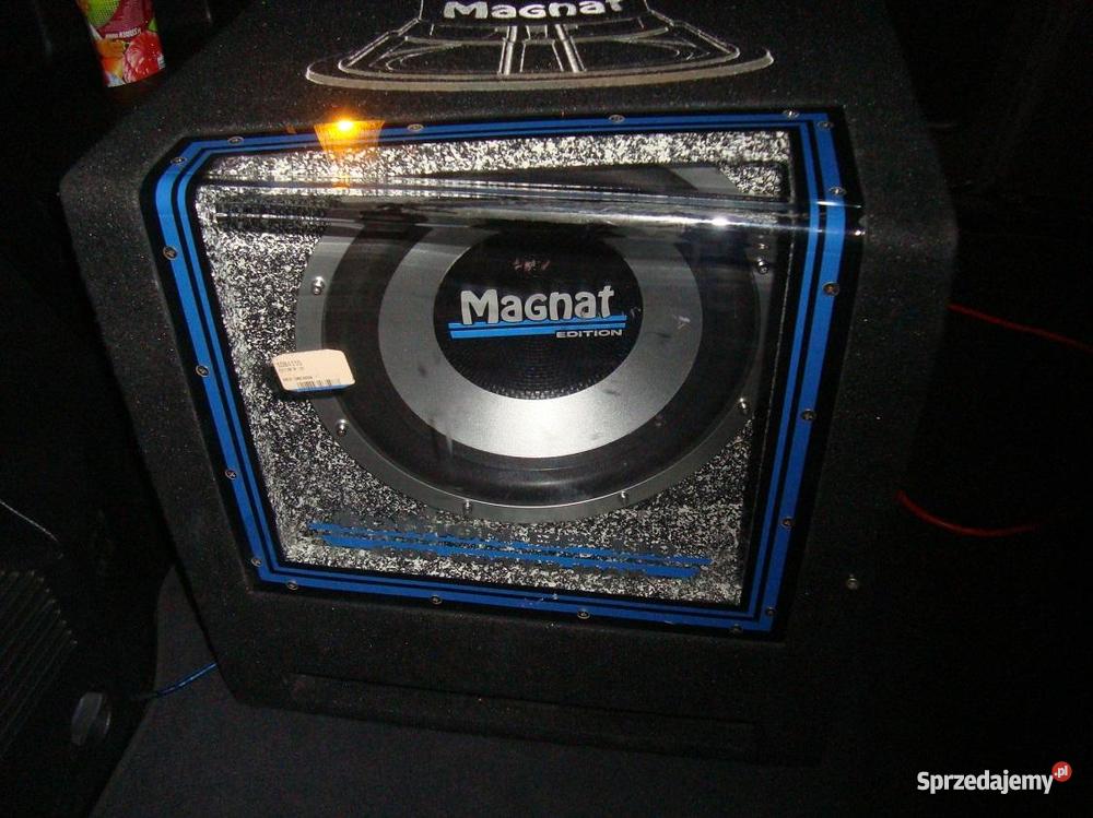 skrzynia basowa MAGNAT 1000W wzmacniacz MAGNAT Tczew