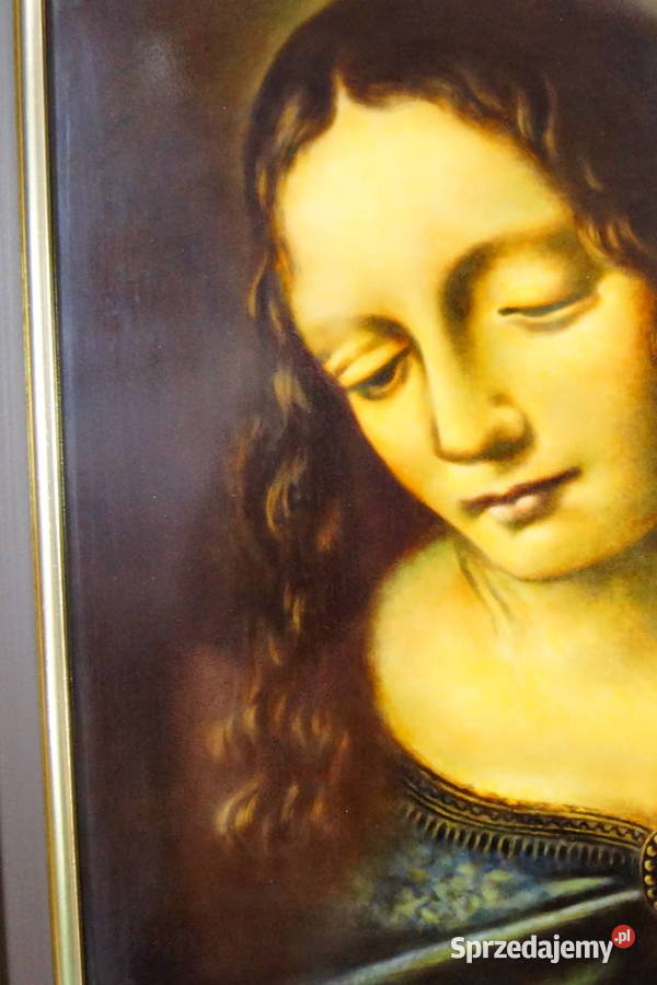 Rosenthal duży obraz na porcelanie Madonna wg