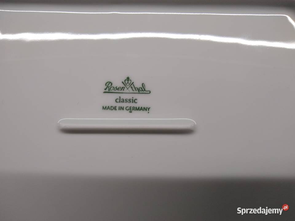 Taca Rosenthal Biała Maria Classic półmisek 27 Porcelana i szkło wielkopolskie
