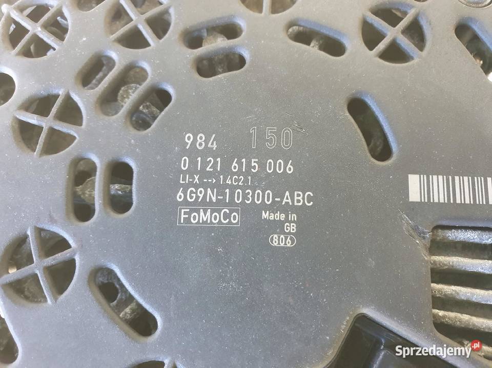 Volvo V70 III S80 II 20 16V ALTERNATOR Janów
