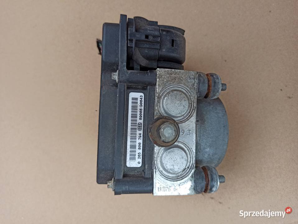 FIAT GRANDE PUNTO POMPA STEROWNIK ABS 51826507 Bolesławiec