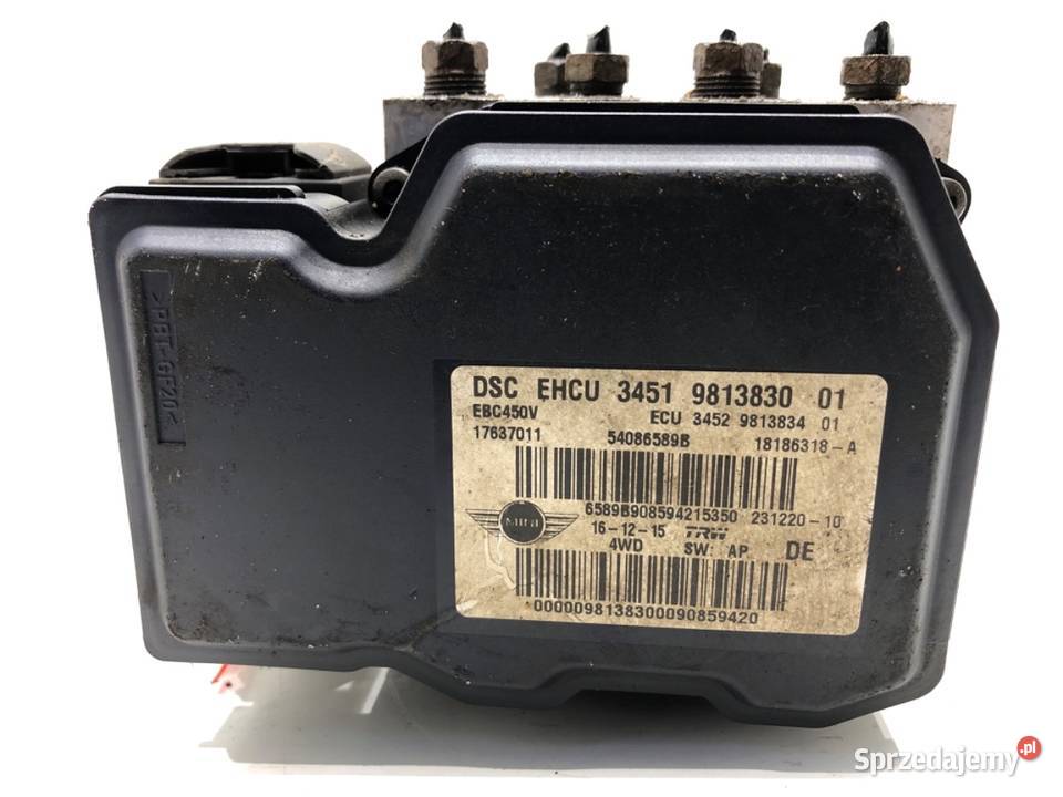 POMPA ABS MINI COUNTRYMAN R60 9813830 16 190