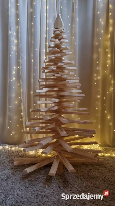Drewniana choinka 160 ekologiczne drzewko śląskie