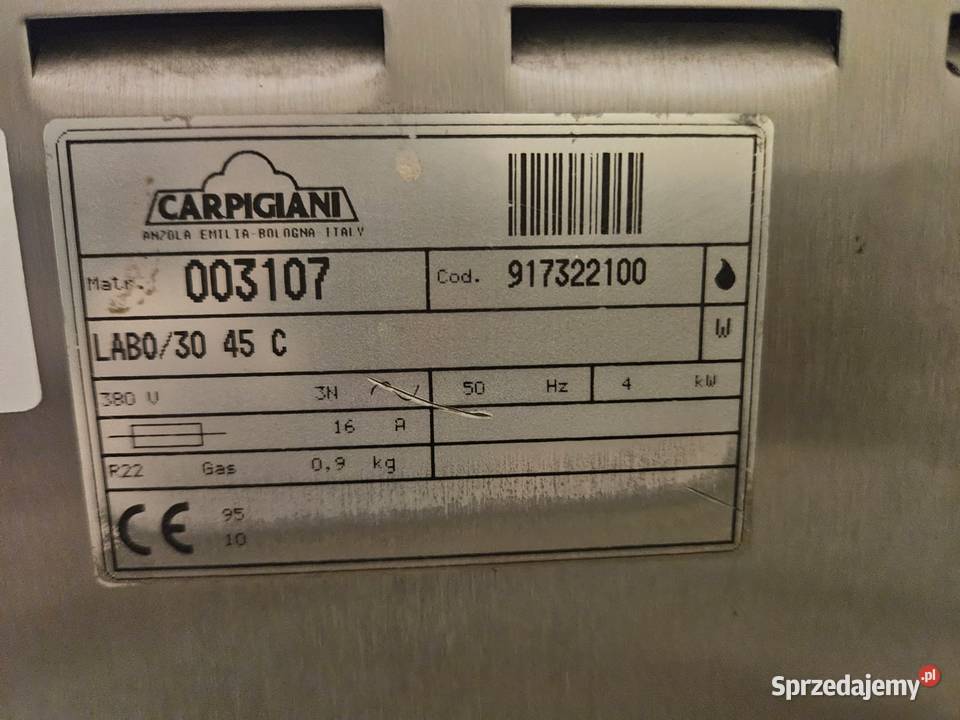 Frezer do lodów Carpigiani Labo 30 45 C maszyna Pszczyna