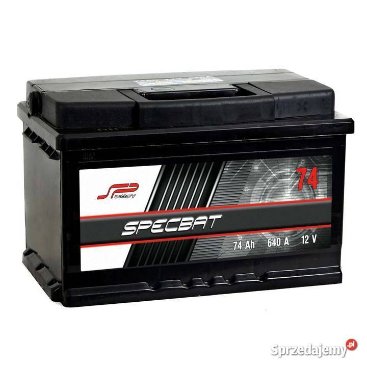 Akumulator 74Ah 670A EN SPECBAT P Radom