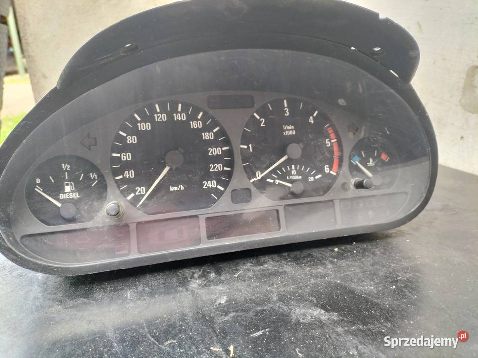 LICZNIK ZEGARY BMW 3 E46 6906884 1031098005 Wyposażenie wnętrza lubelskie Kamień-Kolonia