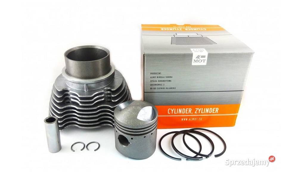 Junak M10 M07 Cylinder Tłok AK20 Almot 7500