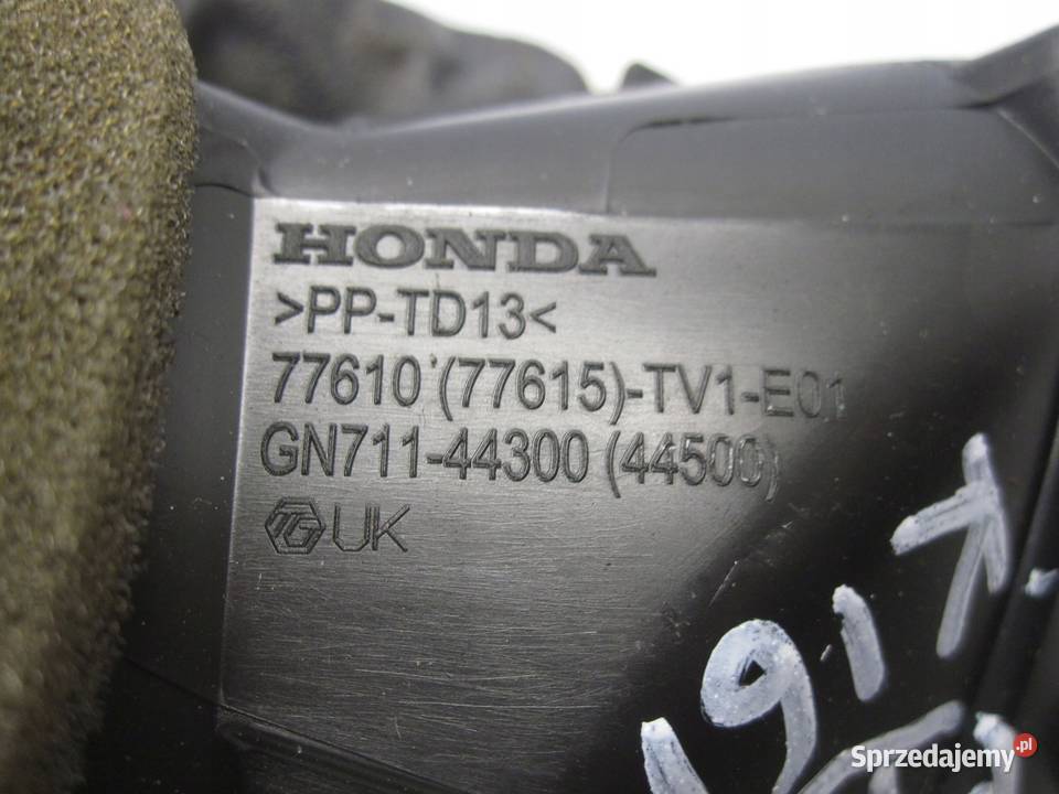 HONDA CIVIC IX 12r kratka środkowa nawiewu świętokrzyskie Kielce