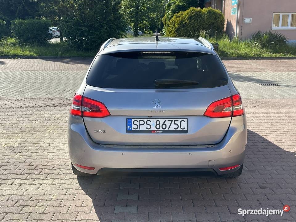 Peugeot 308 T9 Kombi 2015r 12Turbo 130 Automat aluminiowe felgi Pszczyna