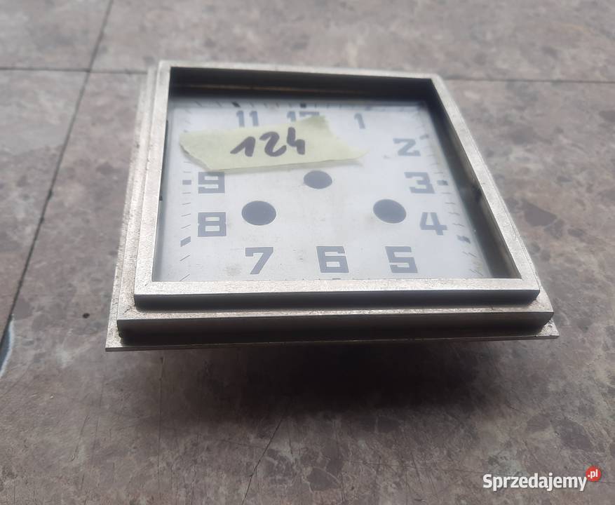 124 Drzwiczki front ramka zegara tarcza szyba Tczew