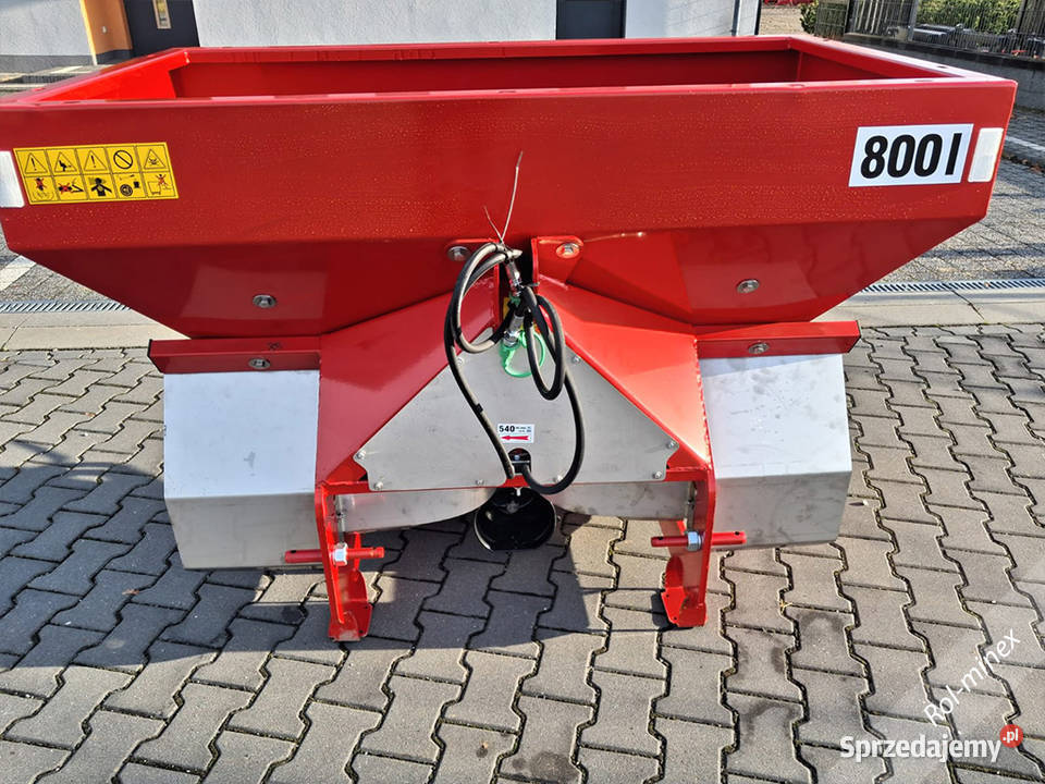 Hydraulika w zestawie ROZSIEWACZ do nawozu Zgierz