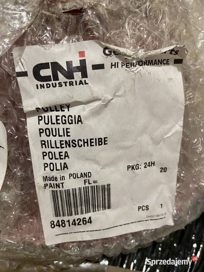 Koło pasowe 84814264 headeru Holland 2020 2030 Części zamienne Białystok