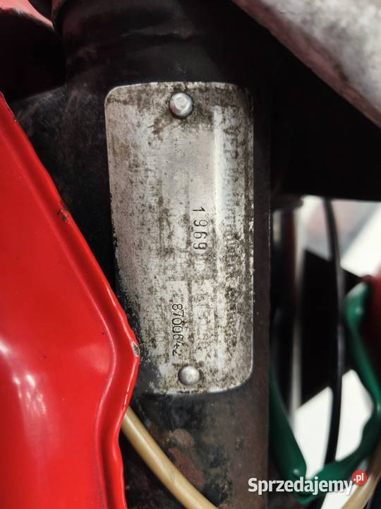 MZ ETS 250 z dokumentami Rok produkcji 1969 Ociąż