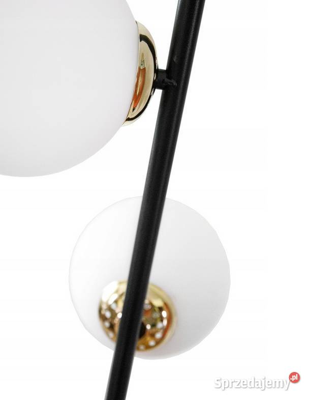 LAMPA STOJĄCA PODŁOGOWA KULE LOFT ZŁOTA 165