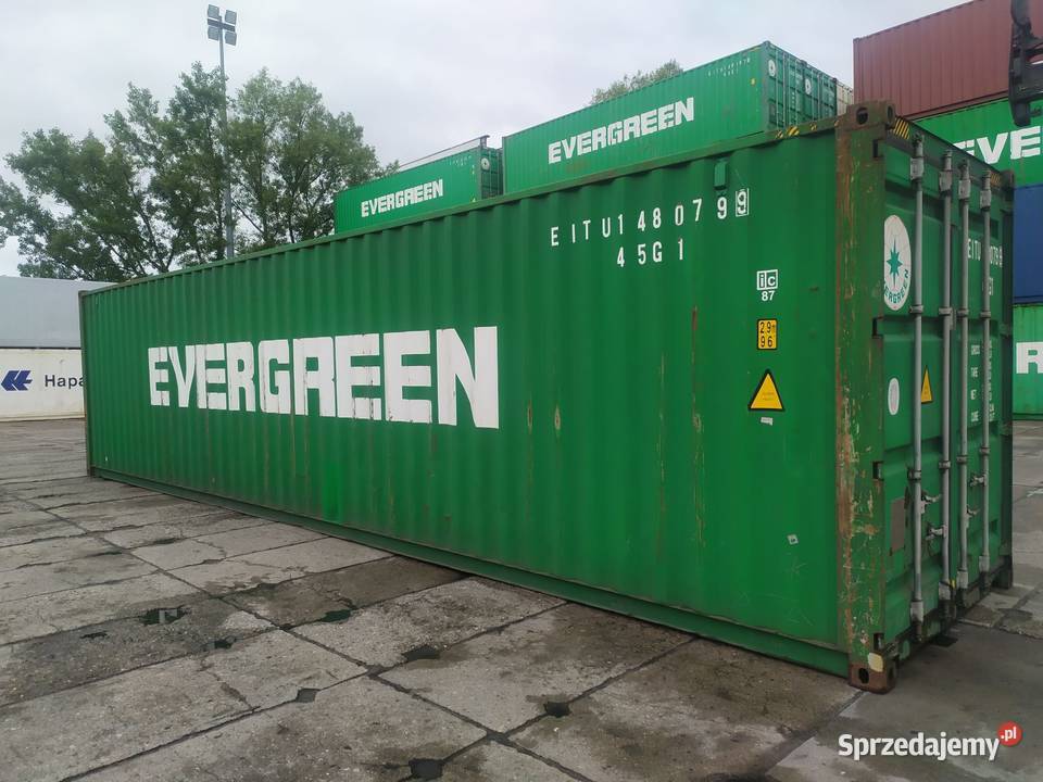 Sprzedam kontener morski magazynowy 40 HC Poznań sprzedam