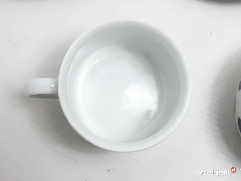 Zestaw Porcelanowy W Grochy Wellco Krefeld Biłgoraj