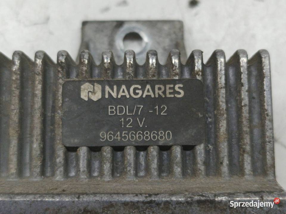 PRZEKAŹNIK ŚWIEC ŻAROWYCH 9645668680 Citroen sprzedam