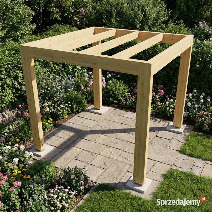 Pergola altana rzymska Eko 300x300 wolnostojąca Rębiszów