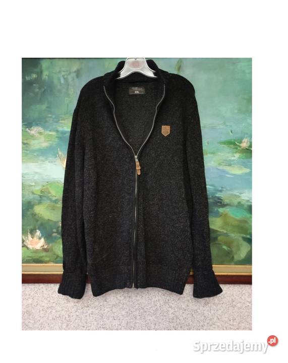 sweter pulower kardigan męski elegancki wizytowy świętokrzyskie
