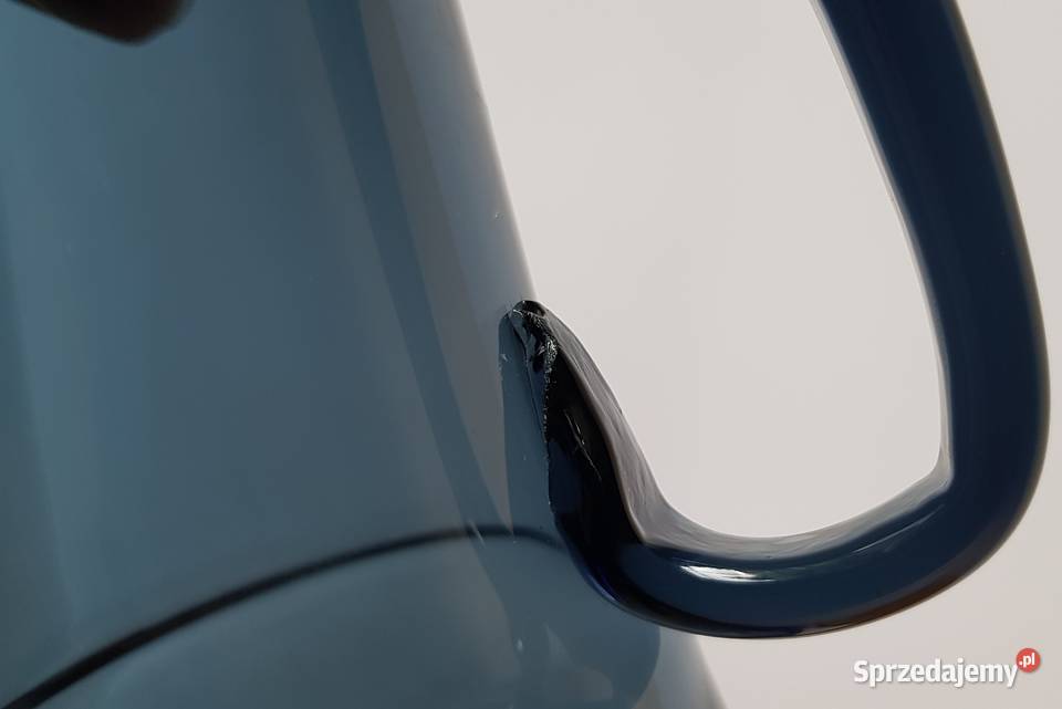 Stary szklany dzban dzbanek kolorowe szkło Dąbrowa Górnicza