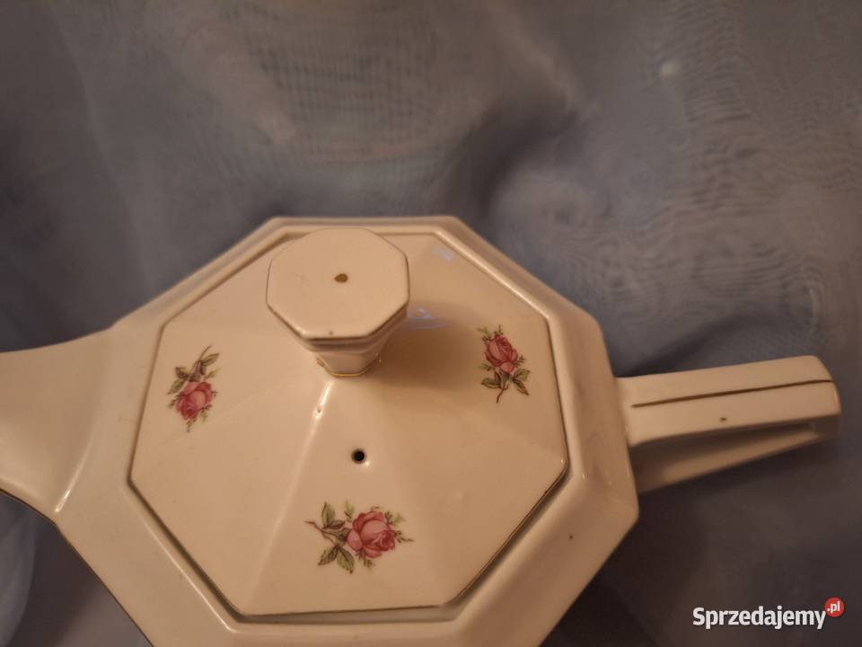 Duży dzbanek Victoria Czechoslovakia Art Deco Wrocław