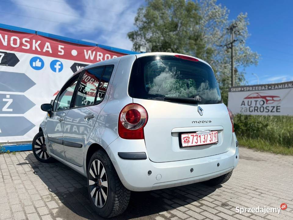 Renault Modus 15 DCI Klima Alufelgi Zadbany Wrocław