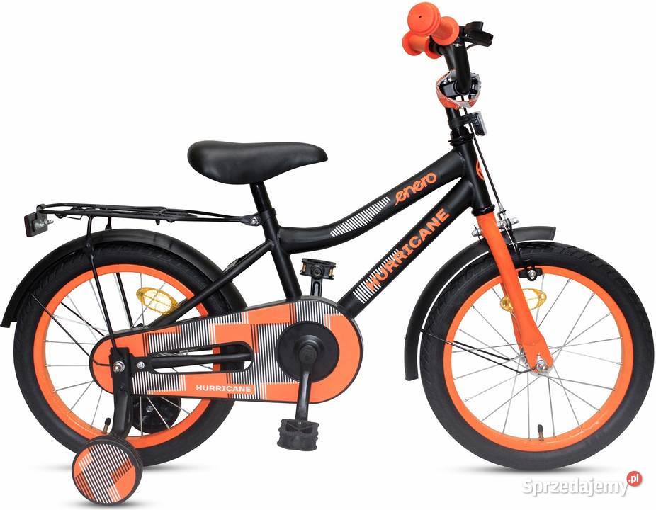 Rower dziecięcy 16 z bocznymi kółkami ENERO