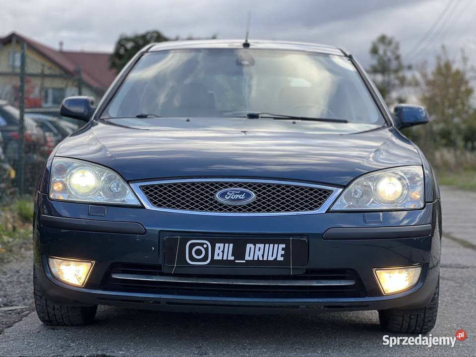 Ford Mondeo Niski przebieg benzyna 2004 niebieski Bielsko-Biała sprzedam