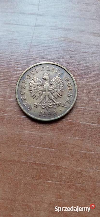 Moneta 5 grz 98r Skoczów