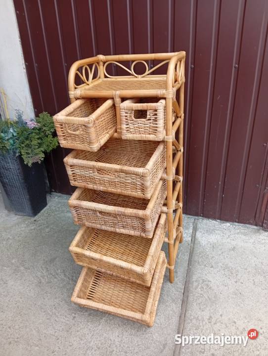 komoda rattanowa z szufladami 576 Byczyna