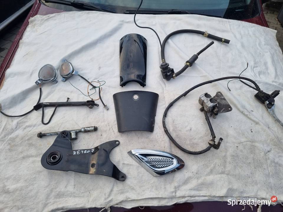 Romet Retro 7 Koło Felga Opona Zacisk Ośka Skawina