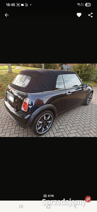 Mini Cooper Cabrio Szczytno