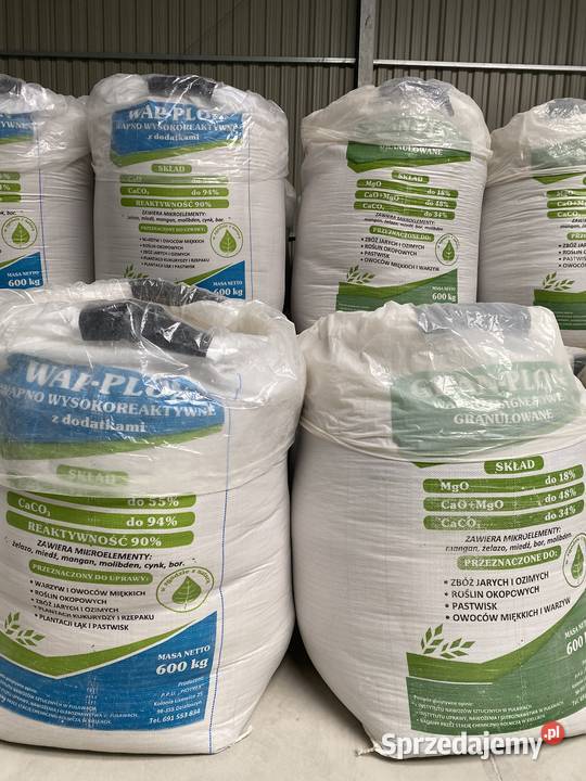 Wapno Granulowane bezpośrednio PRODUCENTA Lipnik
