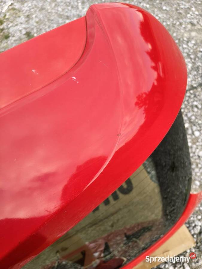 Klapa bagażnika tył Opel Corsa D Czerwona Radom