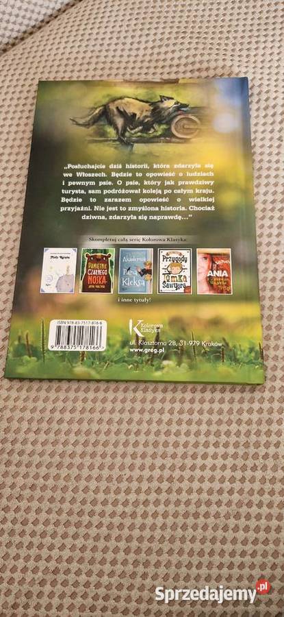 książka o psie który jeździł koleją Roman twarda Kraków