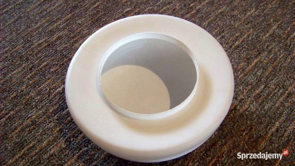 Lampa Plafon Szklany Klosz Okrągły PRL Zakopane