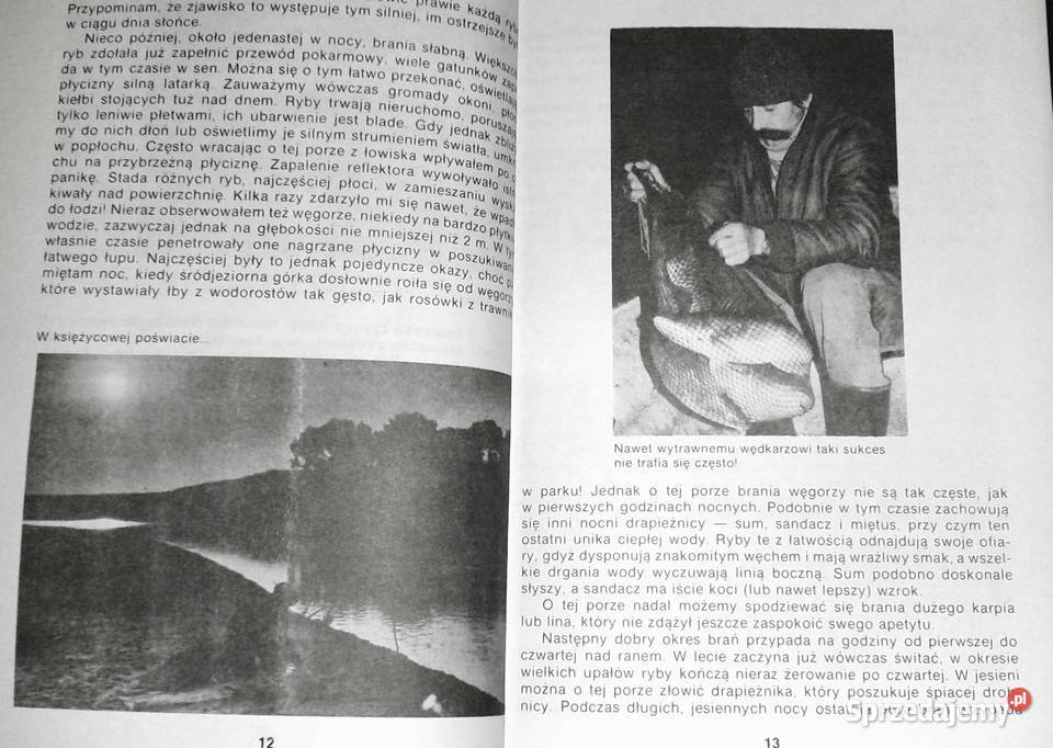 Nocne połowy ryb Andrzej Trembaczowski lubelskie Chełm
