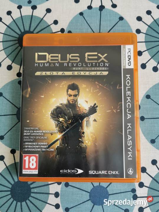 PC Deus EX Human Revolution Bunt Ludzkości Złota Puławy sprzedam