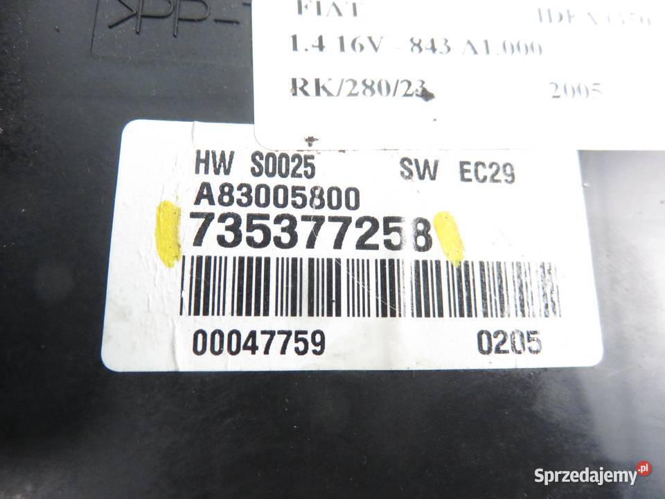 KLIMATRONIK FIAT IDEA 350 735377258